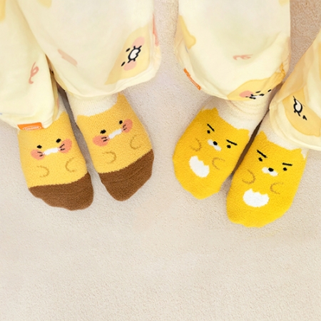 캐릭터 극세사 장목 수면양말 #5