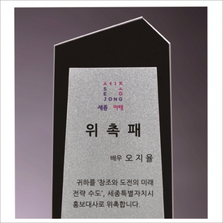 블랙크리스탈 상패 440 #3