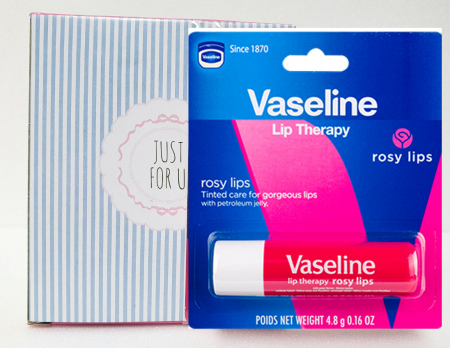 바세린 립테라피 로지립 4.8g (종이케이스 포함) #3