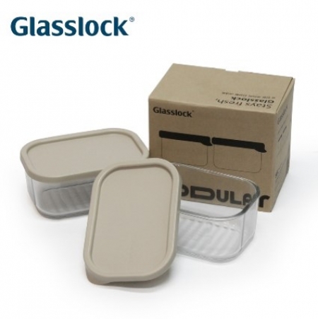 글라스락 모듈글라스 750ml 2종세트, 안전한 국내생산 내열강화 #2