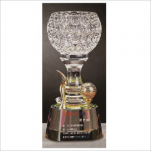크리스탈 우승컵 골프 트로피 247