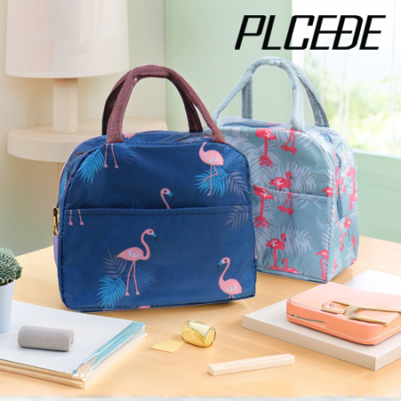 플씨드 트로피칼 패턴 포켓 보온보냉백 #2