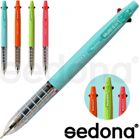 세도나-멀티4in1니들볼펜(독일잉크/스위스팁) #2
