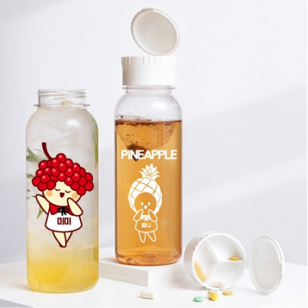 오보틀 1리터 대용량 알약 트라이탄보틀 1000ml // 풀칼라가능 #2