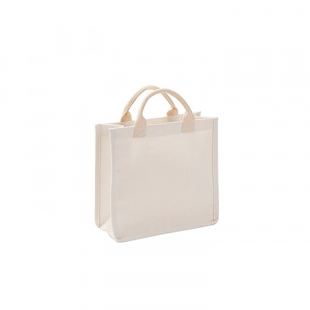 아르덴 린넨 가방 연베이지 27x25x12cm // 풀컬러 인쇄 무료 #5