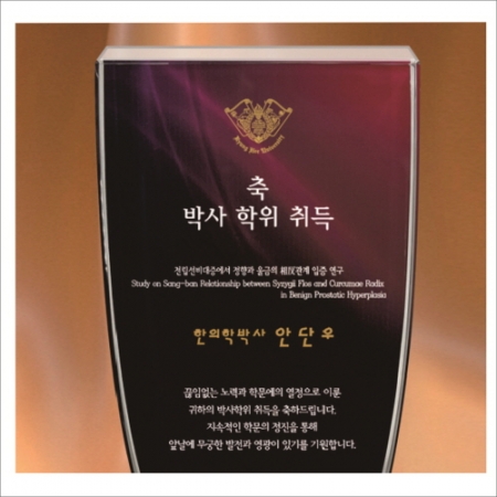 크리스탈 상패 445 #3