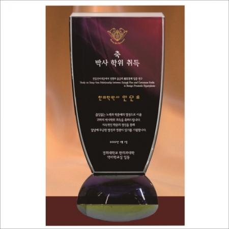 크리스탈 상패 445 #2