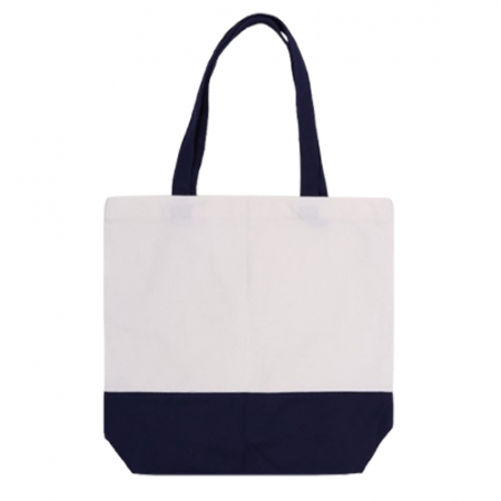 로페리아 투톤 밑면형 캔버스 에코백 블랙 에코백 증정 0190317 #4