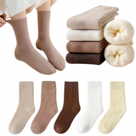 여성양말 겨울양말 수면양말 기모양말 무지양말 #2