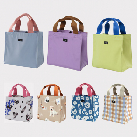 B090 프렌치 스몰 토트백 미니 도시락 캐주얼 가방 인쇄 행사 답례품 #2