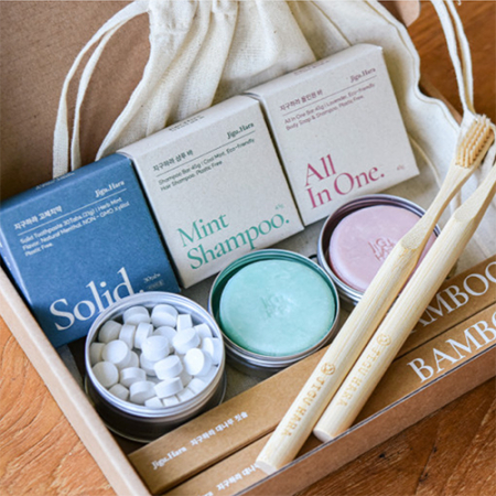 에코제로 제로웨이스트 여행용어매니티 5종 트래블선물세트 #2