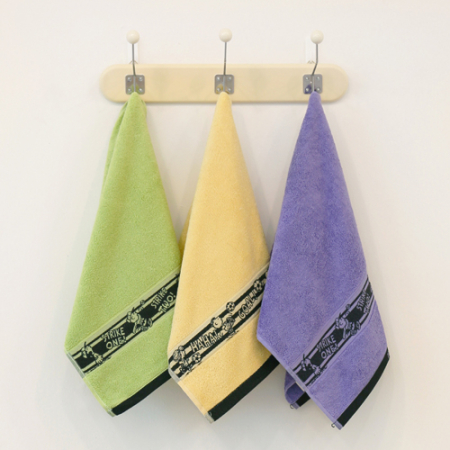 [송월타올] 스누피 플레이 스포츠 세면타올 3매 선물세트 쇼핑백 #4