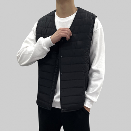 겨울 데일리 경량 온열 발열 조끼 M-4XL #3