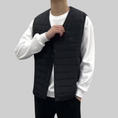 겨울 데일리 경량 온열 발열 조끼 M-4XL