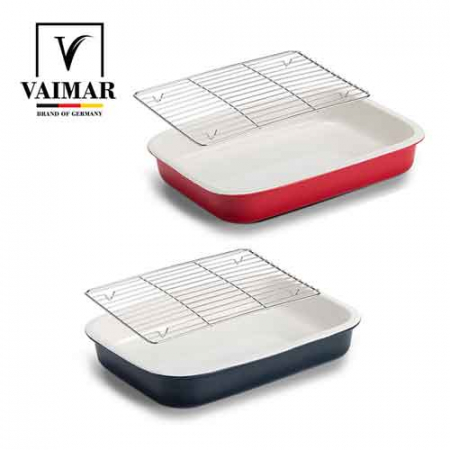 바이마르 세라믹 사각트레이 세트 2호 (레드/ 네이비) #2