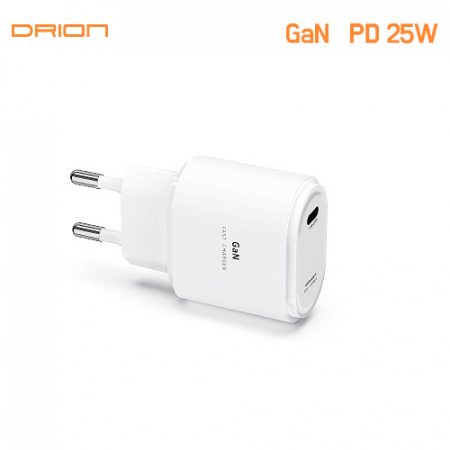 드리온 가정용 GaN PD 25W C포트1구 케이블미포함 (화이트) #2