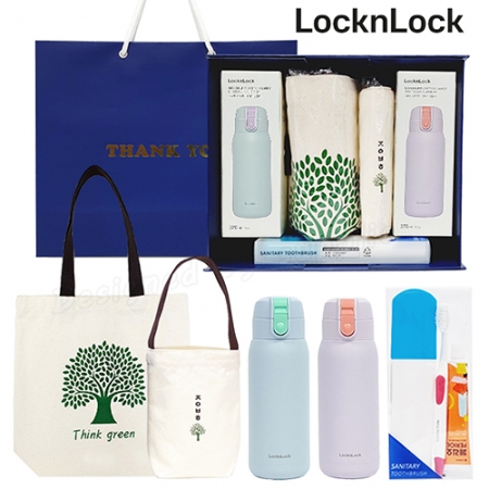 데일리3호 락앤락 코튼캔디 텀블러2p 선물세트 에코백 대박LG칫솔치약세트 #2