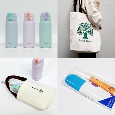 데일리3호 락앤락 코튼캔디 텀블러2p 선물세트 에코백 대박LG칫솔치약세트 #5