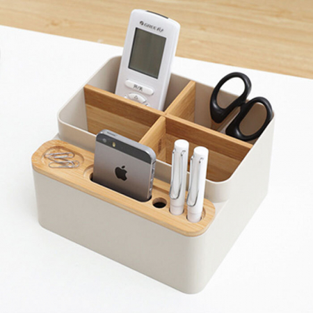 M078 리모컨 정리함 연필꽂이 리모콘 거치대 수납 정리함 보관함 인쇄 행사 답례품 #3