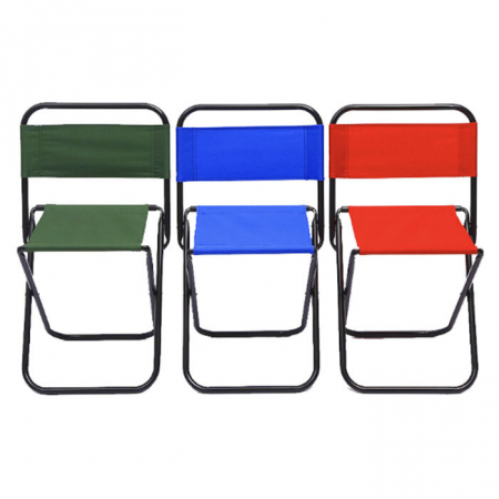 M037 비비드 캠핑체어 접이식 등산 낚시 인쇄 소형 의자 행사 답례품 #3