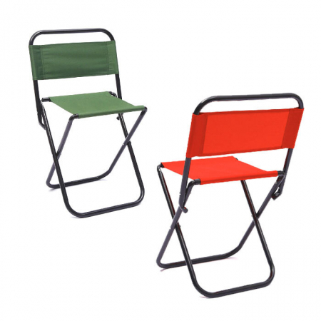 M037 비비드 캠핑체어 접이식 등산 낚시 인쇄 소형 의자 행사 답례품 #2