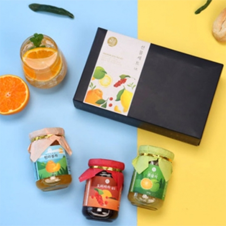 제주 프리미엄 청3종세트 명절 선물세트 답례품 돌잔치 주문제작 1호 #2