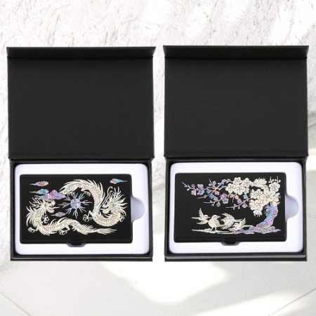 외국인선물  용 매화 나전명함케이스 #2