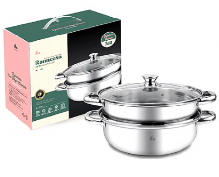 스텐 2단 고급 찜기 #2