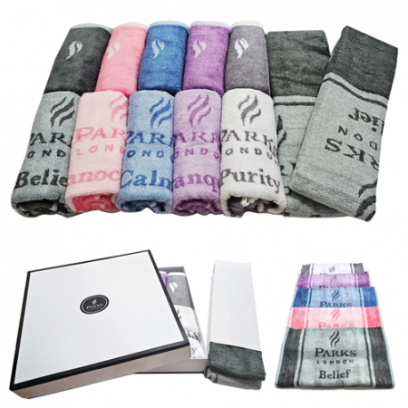 팍스 런던 수건세트 12종타올, 고급타올, 189g10장, 266g2장 // 고급케이스포장 #2