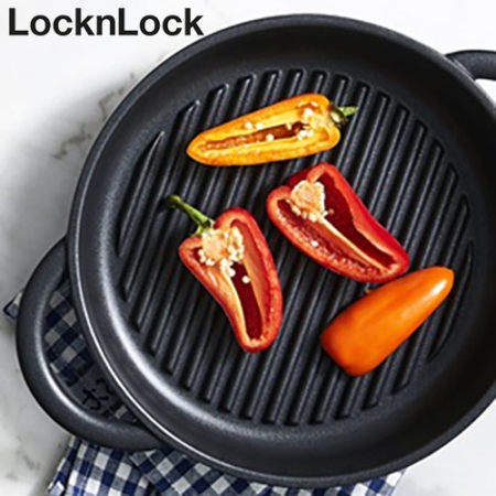 락앤락 005IH 멀티 원형 넌스틱 코팅 그릴팬 22cm #2