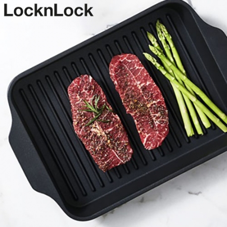 락앤락 004IH 멀티 사각 넌스틱 코팅 그릴팬 27cm #2