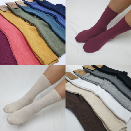 품질보장 국산 양말 무지양말 골지양말 장목양말 #2
