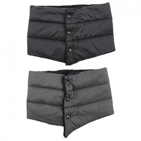 똑딱단추 패딩 넥워머 목도리 K54 / 패딩 목도리 / 기모 안감 목도리 #2