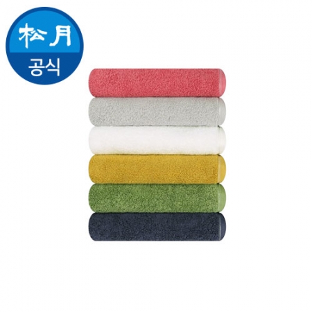[송월타올] S 컬러풀 코마사 면30수 세면타올 #2