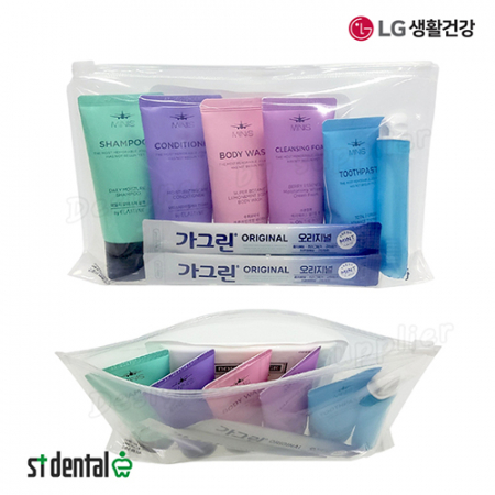 엘지 여행용세트 3호 미니스튜브8종 가그린2p 칫솔치약세트 #4