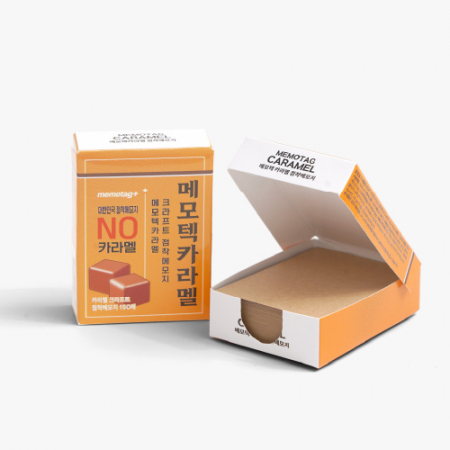 박스형 카라멜 크라프트 점착메모지 150매 #4