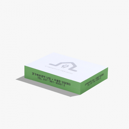 유성 점착메모지 측면컬러인쇄 100x76 200매-500매 #3