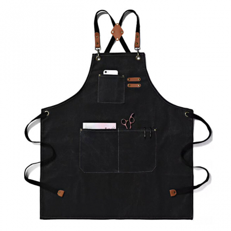 M015 카페 캔버스앞치마 바리스타 미용실 공방 네일샵 애견샵 앞치마 인쇄 주문제작 답례품 #3