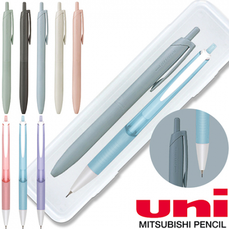 uni 제트스트림 라이트 터치 볼펜 0.5mm + 제타 파스텔 샤프 0.5mm 세트 #2