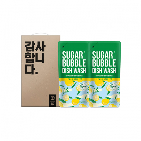 슈가버블 주방세제 비건 레몬 주방 리필 2종 #2