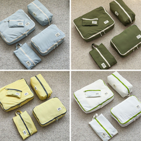 슈퍼핸들 초경량 캐리어 정리백 여행용6종 파우치 #2