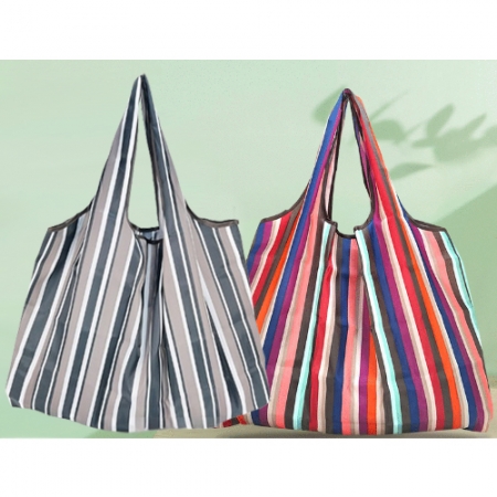 로페리아 방수 스트라이프 접이식 장바구니 빅사이즈 0190218 #2