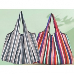 로페리아 방수 스트라이프 접이식 장바구니 빅사이즈 0190218