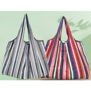 로페리아 방수 스트라이프 접이식 장바구니 빅사이즈 0190218