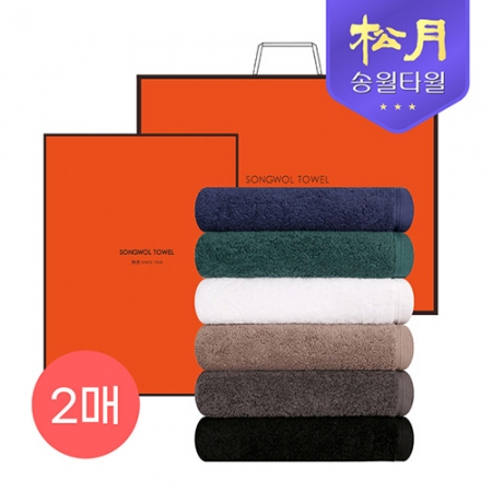 [송월타올] 송월 40수 포인트40 200g 2P 타올세트 #2