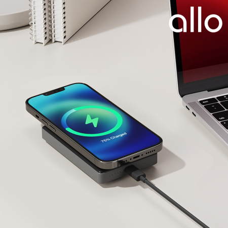 알로코리아 1000MW 무선 고속 충전 맥세이프 코발트 보조배터리 10000mAh #6