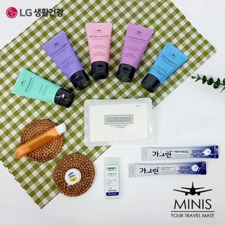 엘지 여행용세트 6호 미니스튜브 10종 치실 치간 가그린 2p 칫솔치약세트 #5