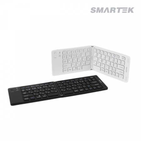 스마텍 미니 2단 접이식 폴딩 블루투스 키보드 STBK-F2000 #2