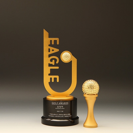 하늘빛 3118 상패제작 골프 크리스탈 나무 순금 홀인원 트로피 감사 칠순 환갑 부모님 퇴직 공로 이글 싱글 대회우승 기념 문진 고급 #2