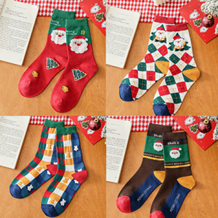 M121 크리스마스 양말 세트 산타 선물 성탄절 행사 답례품 #3